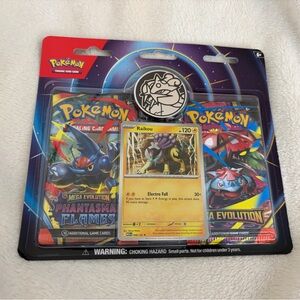 NEW Pokemon Mega Evolution &Trading Phantasmal Flames 2-Pack Blister Sealed Pack